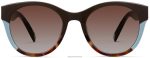 Warby Parker T4FT0T845 Brille gestreifte Schneekappe Piera – Bild 4