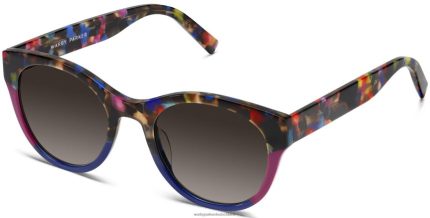 Warby Parker T4FT0T846 Brille gestreiftes Konfetti Piera