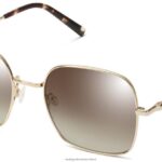 Warby Parker T4FT0T855 Brille poliertes Gold Aniyah