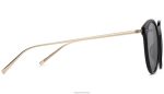 Warby Parker T4FT0T857 Brille tiefschwarz mit poliertem Gold langley – Bild 5