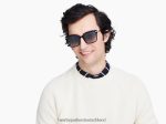 Warby Parker T4FT0T858 Brille tiefschwarz mit poliertem Gold vela – Bild 3