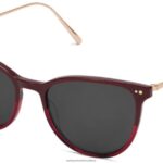 Warby Parker T4FT0T897 Brille Ochsenblut verblasst mit poliertem Gold Maren