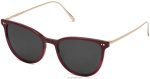 Warby Parker T4FT0T897 Brille Ochsenblut verblasst mit poliertem Gold Maren
