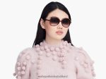 Warby Parker T4FT0T909 Brille gestreiftes Affogato Karina – Bild 2