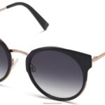 Warby Parker T4FT0T912 Brille Tiefschwarz mit Roségold Cleo