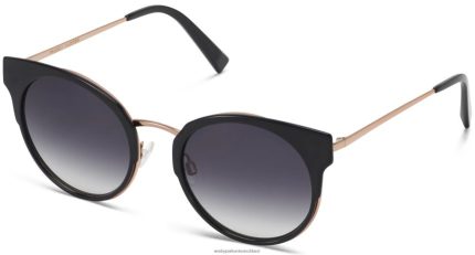 Warby Parker T4FT0T912 Brille Tiefschwarz mit Roségold Cleo