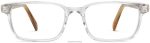 Warby Parker T4FT0T9 Brille Kristall mit englischer Eiche Kran – Bild 4